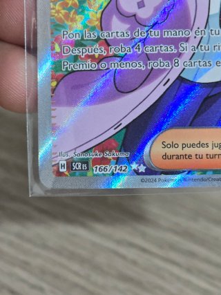 Carta Pokémon Entrenador Aroa 166/142