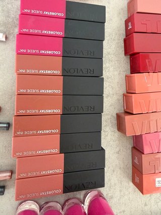Revlon Colorstay Suede Ink Labiales (Naranja/Rosa)