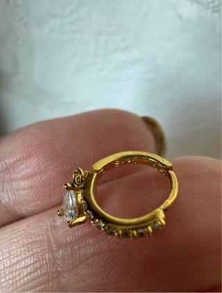 Orecchini Argento 925 Placcati Oro 18K