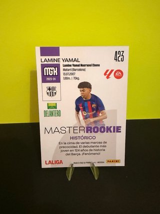 Cromo Lamine Yamal Master Rookie LaLiga Psa 10?