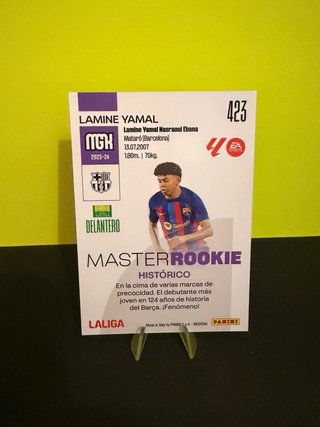 Cromo Lamine Yamal Master Rookie LaLiga Psa 10?