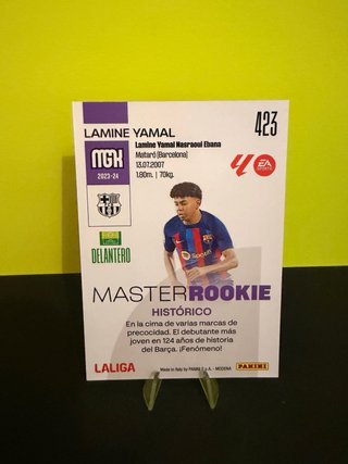 Cromo Lamine Yamal Master Rookie LaLiga Psa 10?