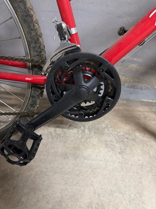 Bicicleta MTB Roja