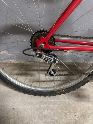 Bicicleta MTB Roja
