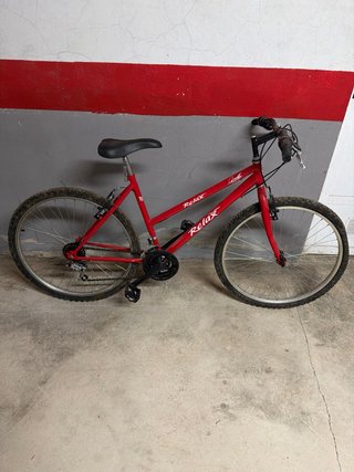 Bicicleta MTB Roja