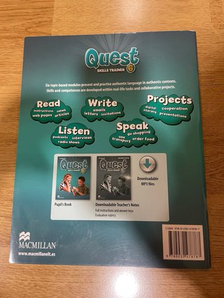 Libro ingles Quest