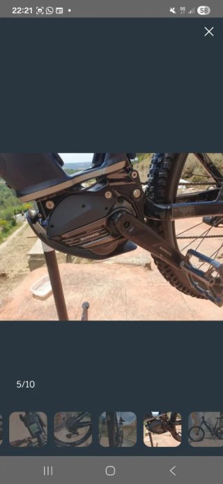 Bicicleta eléctrica Husqvarna con extras!!