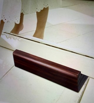 Soportes madera para espejo de suelo