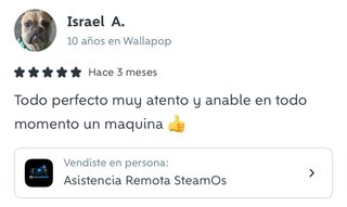 Asistencia Remota Steam Deck