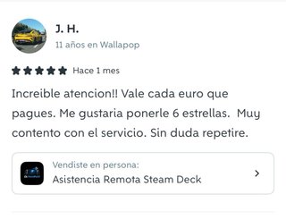 Asistencia Remota Steam Deck