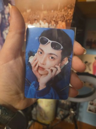 Aniteez in color trading card Hongjoong