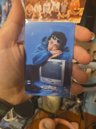 Aniteez in color trading card Hongjoong
