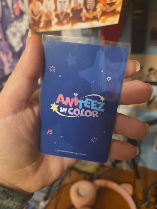 Aniteez in color trading card Hongjoong