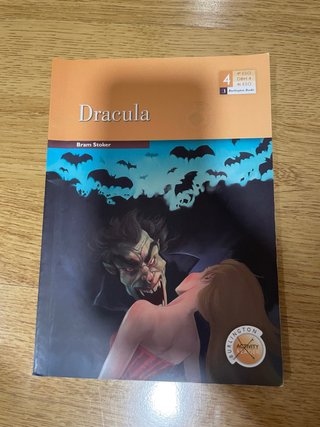 Libro de lectura inglés, drácula