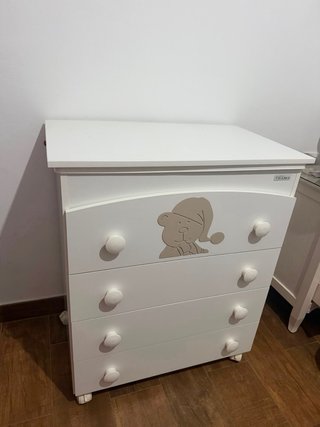 Cómoda de bebé