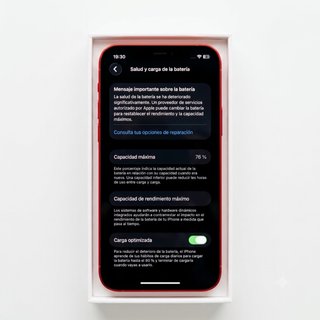 iPhone 12 128GB Rojo con Caja