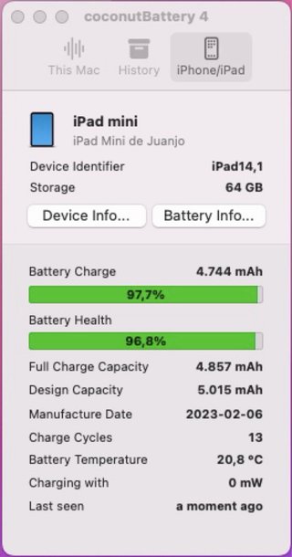 iPad mini 6ª Gen Azul Marino