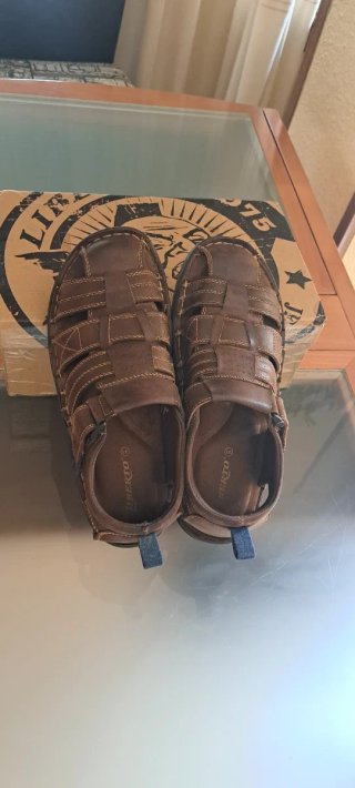 Sandalias de piel 'Liberto' para hombre