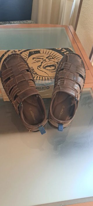 Sandalias de piel 'Liberto' para hombre