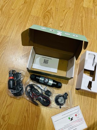 ¡DASH CAM 3 EN 1 + CÁMARA TRASERA NUEVA!