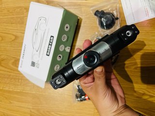 ¡DASH CAM 3 EN 1 + CÁMARA TRASERA NUEVA!