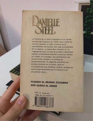 Pack de 3 libros antiguos Danielle Steel ficción