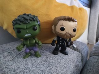 Funko Pop Hulk y Thor