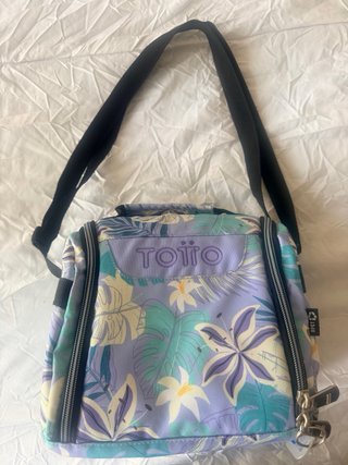 Mochila escolar Totto con ruedas y estampado flora