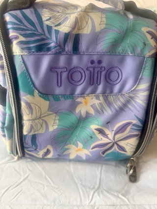 Mochila escolar Totto con ruedas y estampado flora