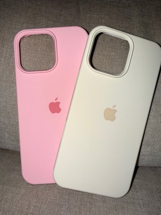 Fundas iPhone Apple Rosa y Crema iPhone 16 pro max