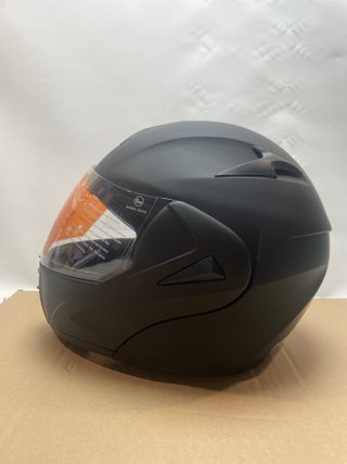 Casco Moto Integral VEVOR Talla L Negro