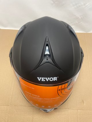 Casco Moto Integral VEVOR Talla L Negro
