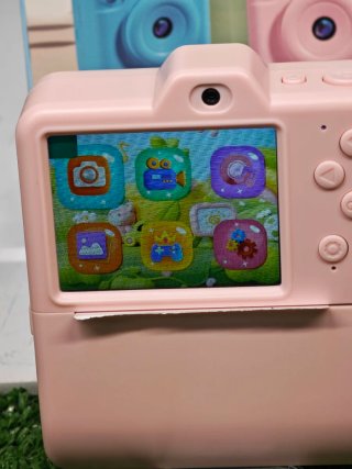 Cámara Infantil Instantánea Rosa 3 Pulgadas