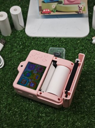 Cámara Infantil Instantánea Rosa 3 Pulgadas