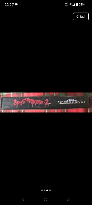 Splatterhouse 2 Sega Mega Drive - Horror