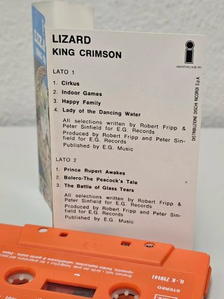 King Crimson – Lizard – MC Musicassetta – 1972