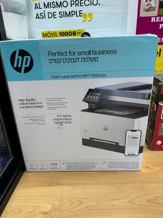 Impresora HP Color LaserJet Pro MFP 3302sdw