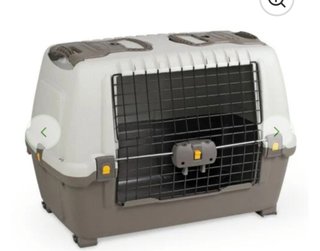Transportín Perro Grande Beige/Gris