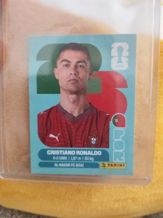 Carta Mundial Cristiano Ronaldo FIFA 2026