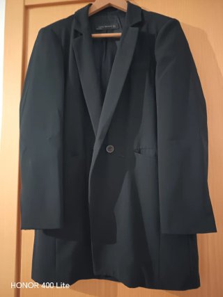 Americana Zara Negra Mujer