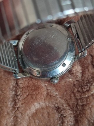 Reloj Eterna-Matic automático Plata y Blanco
