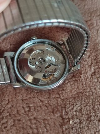 Reloj Eterna-Matic automático Plata y Blanco