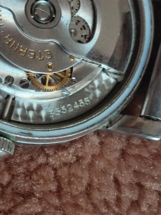 Reloj Eterna-Matic automático Plata y Blanco