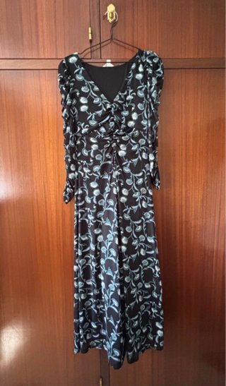 Vestido Springfield largo estampado floral Talla M