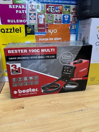 Soldador Bester 190C MULTI 3 en 1