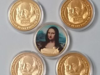 Monedas Leonardo Da Vinci Colección