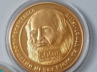 Monedas Leonardo Da Vinci Colección