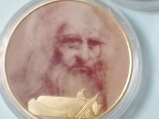 Monedas Leonardo Da Vinci Colección