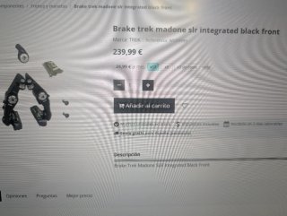 Frenos Integrados Trek Madone SLR Nuevos