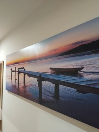 Cuadro Marino Atardecer